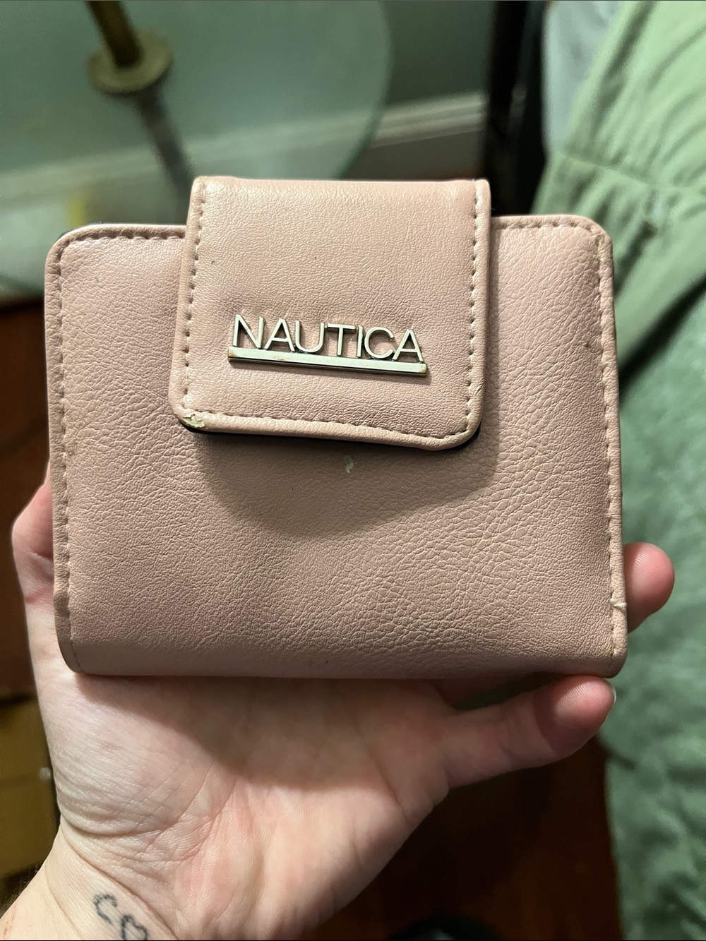 Nautica Blush Beige Compact Women's Wallet